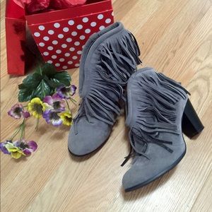 Cute Fringe Ankle boots